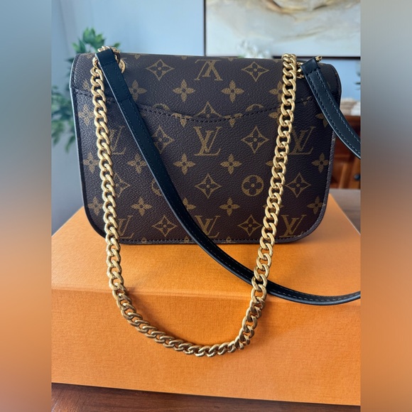 Louis Vuitton Passy Shoulder Bag Brown Canvas Coated Monogram - Picture 6 of 11